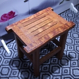 黄花梨绿心檀黄金樟四方凳 餐凳 矮凳子 休闲凳 配实木原木大板桌
