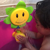 宝宝浴室向日葵花洒 水龙头喷水花洒戏水洗澡儿童沐浴玩具