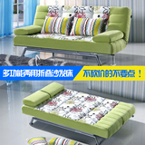 多功能两用沙发床1.8米布艺拆洗单双人小户型客厅可折叠沙发床1.5