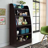 美式书柜全实木书柜书架自由组合陈列柜带门移门置物柜书柜可定做