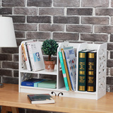 书架桌面置物架简易桌上书架创意办公桌学生宿舍收纳整理架小书架