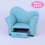 宜家儿童个性小沙发 带储物抽屉 创意高档宝贝座椅 时尚可爱沙发