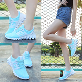 夏季新款品牌女鞋白色运动鞋女学生跑步鞋透气网鞋韩版休闲潮鞋单