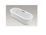 科勒 K-99718T-0/-GR-0 拂乐1.8米独立式铸铁浴缸（含落水）