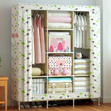 实木家具衣柜 大容量多层空间收纳 实用稳固 现代简约时尚布衣柜