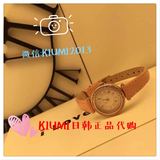 KIUMI韩国代购 LLOYD专柜正品 14K金 女士镀金手表 专柜联保 预售