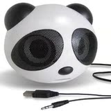 SAST/先科 笔记本电脑音响 usb熊猫迷你小音箱 便携低音炮 单款