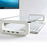 创意笔记本多功能支架台式电脑显示器屏增高底座桌面收纳盒防颈椎