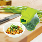 日本正品冰箱葱姜收纳盒防潮葱花塑料保鲜盒厨房食品翻盖收纳盒子