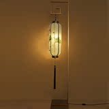 现在中式落地灯 简约客厅卧室立式台灯铁艺金色复古灯具特价包邮