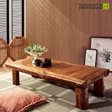 仿古中式室内茶桌家用客厅卧室松木桌台原木炕桌简约时尚实木小桌