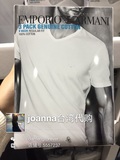 台湾代购直邮EMPORlO ARMANl阿玛尼 男士短袖内衣 打底T恤 3件装