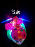 包邮元宵节中秋节玩具发声发光音乐塑料可爱蜜绎船灯笼 儿童灯笼
