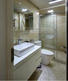浴室柜吊柜 简约现代橡木卫浴柜组合洗脸池洗漱台卫生间实木镜柜
