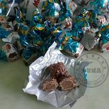 俄罗斯进口巧克力糖果榛仁夹心圣诞节糖果250g约40颗