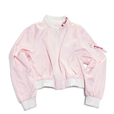 Sagidolls 原创设计 少女也要穿的粉色MA-1短款飞行服夹克