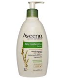 美国aveeno天然燕麦精华24小时保湿润肤乳身体乳孕妇可用354ML