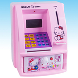 创意儿童ATM存钱罐储蓄钱罐自动存取款机可爱超大号密码卡通纸币