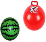 充气西瓜球儿童皮球手抓布球拍拍球运动玩具小皮球1-2-3岁数字球