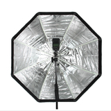 神牛八角柔光箱120cm伞式便携柔光罩闪光灯柔光摄影箱反射柔光布