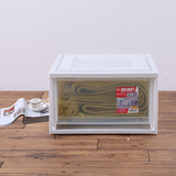 爱丽思环保塑料抽屉式收纳盒 内衣物储物盒透明杂物整理柜bc-500
