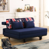 沙发床可折叠小户型多功能1.5宜家现代布艺拆洗1.2双人推拉1.8米