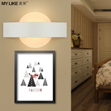 led现代简约创意卧室床头壁灯墙壁灯楼过道小房间壁灯夜灯
