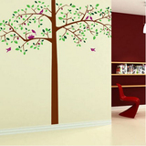 家装自粘墙贴纸卧室客厅可移除幼儿园墙壁贴纸装饰贴壁纸参天大树