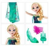 现货！美国代购正品迪士尼冰雪奇缘爱莎公主芭比人偶娃娃儿童玩具