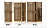 板式简约宜家小衣柜实木质组合组装衣柜两门三门四门衣柜衣橱