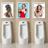 厕所装饰画个性创意幽默搞笑洗手间挂画另类卫生间墙壁画酒吧歌厅