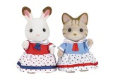 森林家族 森贝尔  海边朋友 兔子 猫咪 美国进口 玩偶 公仔 娃娃
