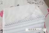 白色床单单件纯棉全棉布纯色斜纹双人1.5 1.8 2.0m米床家纺