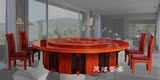 上海茂炫酒店大型电动餐桌生产厂家提供自动实木遥控电动餐桌转盘