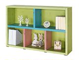 2016新款儿童书柜书架置物架装饰柜环保彩色儿童房家具可爱炫彩柜