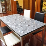 70cm宽PVC塑料茶几餐桌垫免洗软玻璃防水防烫水晶版透明磨砂桌布