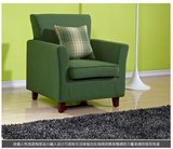 现代简约创意拆洗功能单人小个沙发客厅卧室小户型布艺懒人沙发椅