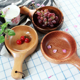 包邮 创意复古日式餐具 木碗大碗泡面碗汤碗饭碗沙拉碗拉面碗