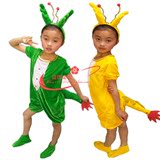 小青龙儿童动物演出服装幼儿小龙人表演服成人十二生肖演出服夏装