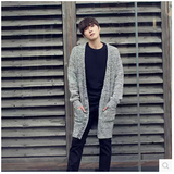 2016春季新款韩版针织衫线衫男款毛衣外套 男披风斗篷男装羊毛衫
