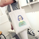 新款韩版文艺帆布森女包学生书单肩包手提包斜挎包简约环保购物袋