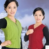 韩版冬季新款女装短无袖外套上衣马甲立领口袋显瘦短款棉马夹女潮