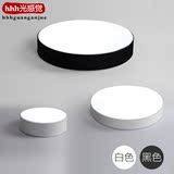【天天特价】LED北欧圆形卧室灯 个性正方形创意温馨卧室吸顶灯具
