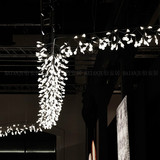设计师moooi后现代创意餐客厅卧室酒店艺术萤火虫树枝led长形吊灯