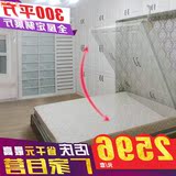 壁床隐形床壁柜床折叠床翻板床侧翻床创意五金配件多功能床双人床