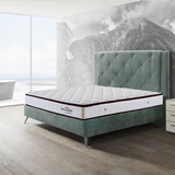 乳胶床垫席梦思 独立弹簧天然乳胶椰棕床垫1.8米一面软一面硬两用