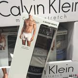 琳子家台湾代购 CalvinKlein ck全棉男生三角内裤（3条装）