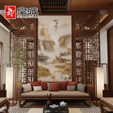 中式仿古 玄关 瓷砖画电视艺术背景墙砖3D客厅简约 文化石 文化砖