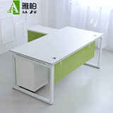 广州简约办公家具主管桌经理台1.4米1.6米1.8米简易工作台电脑桌