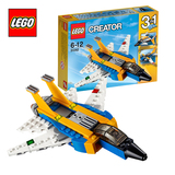 正品乐高积木lego拼装益智组装儿童玩具创意百变 飞机组合 31042